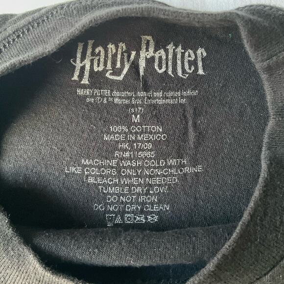 Harry Potter Women’s Short Sleeve T-shirt size M,Black, I Swear Am Up To No Good - Picture 6 of 8